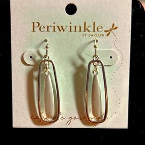 Periwinkle by Barlow Silver Earrings